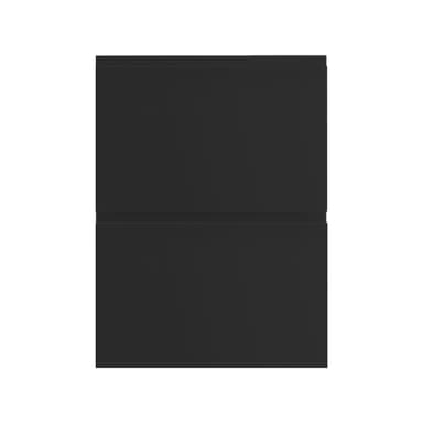 Epoq Integra 2-delt front til oppvaskmaskin 60x70 (sort)