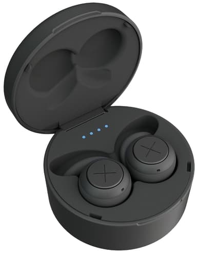 Kygo E7/1000 helt trådløse in-ear hodetelefoner (sort)