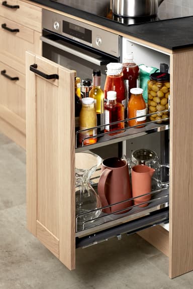 Epoq Dispensa Junior Classic 30 uttrekkbar oppbevaring (krom)