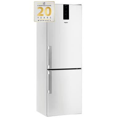 Whirlpool W Series kjøle-/fryseskap W9821DWH (hvit)