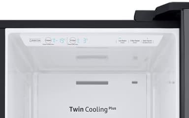 Samsung side-by-side kjøleskap RS68N8231B1 (sort)