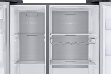 Samsung Family Hub side-by-side kjøleskap RS68N8941SL (stål)