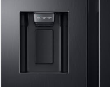 Samsung Family Hub side-by-side kjøleskap RS68N8941B1 (sort)