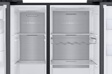 Samsung Family Hub side-by-side kjøleskap RS68N8941B1 (sort)