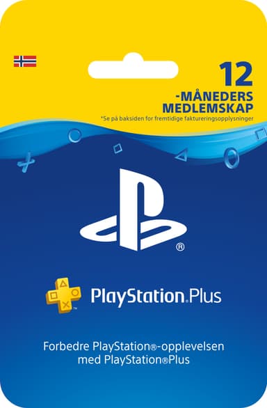 PlayStation Plus abonnement: 12 måneder