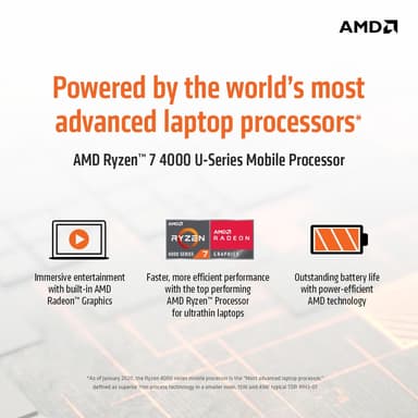 Lenovo Yoga Slim 7 R7-4/16/512 14" bærbar PC (grey)