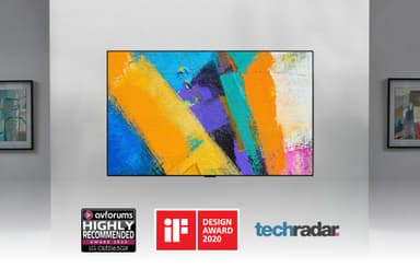 LG 77" GX 4K OLED TV OLED77GX med integrert veggfeste (2020)