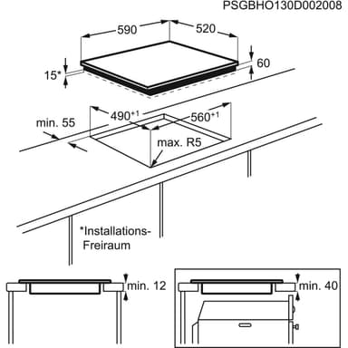 AEG platetopp HD604200CB