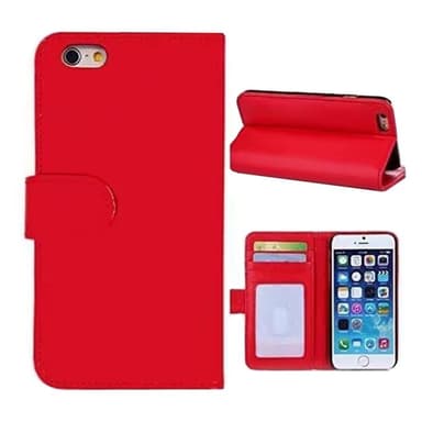Mobil lommebok Foto 3-kort Apple iPhone 5C  - RØD