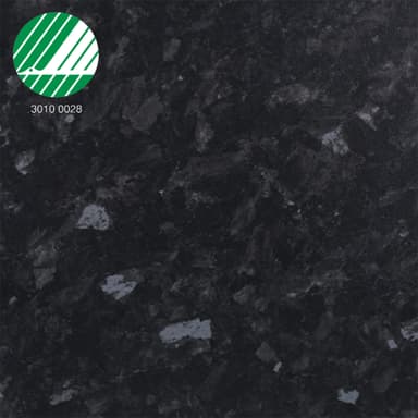 Epoq Black Flint benkeplate i laminat (258 cm)