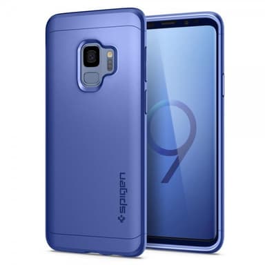 Spigen Thin Fit 360 Deksel med Skjermbeskytter till Samsung Galaxy S9 Coral Blue