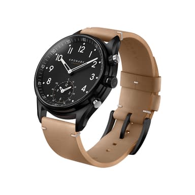 Kronaby Hybrid Smartklokke Apex 43mm Sort PVD Sort skive