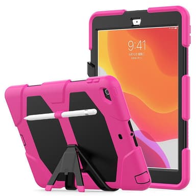 Etui med penneholder og stativ for 10,2'' iPad Pink