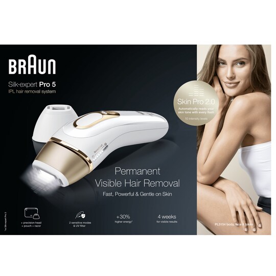 Braun Silk-Expert Pro 5 lysbasert hårfjerning PL5154
