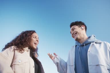 Sony LinkBuds S helt trådløse in-ear hodetelefoner (hvit)