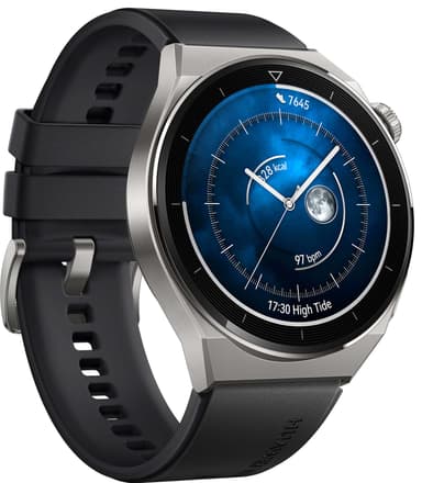 Huawei Watch GT3 Pro smartklokke 46 mm (silikon/sort)