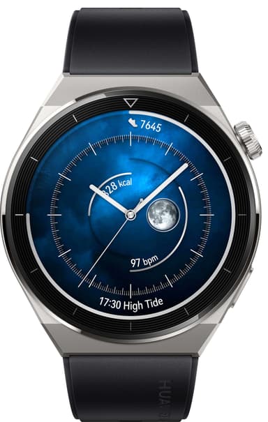 Huawei Watch GT3 Pro smartklokke 46 mm (silikon/sort)