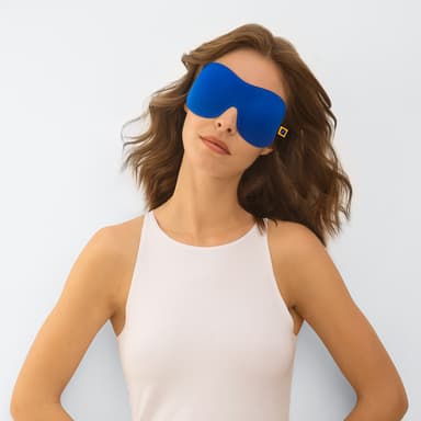 Travel Blue Ultimate Mask sovemaske med justerbar stropp