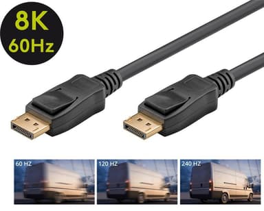 Goobay DisplayPort-adapterkabel 2.0