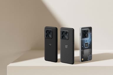 OnePlus 10 Pro 5G Sandstone mobildeksel (sort)