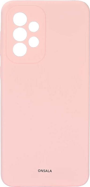 Onsala mobildeksel av silikon til Samsung Galaxy A33 (rosa)