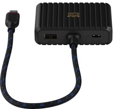 Unisynk 5-porters 8K 100W USB-C hub (sort)