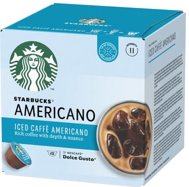 Starbucks Iced Americano kaffekapsler av Nescafé Dolce Gusto 12503192