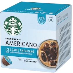 Starbucks Iced Americano kaffekapsler av Nescafé Dolce Gusto 12503192