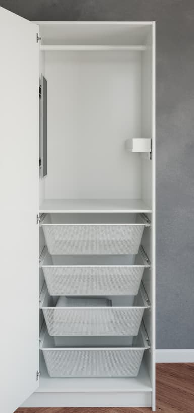 Epoq trådkurv 40 cm (hvit)