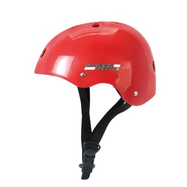 Ferrari Multisport hjelm - rød Medium