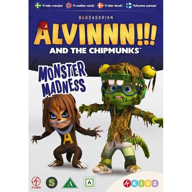 ALVIN & THE CHIPMUNKS: MONSTER MADNESS (DVD)