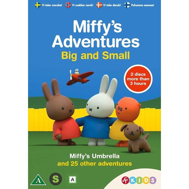 MIFFY S ADVENTURE BIG & SMALL (DVD)