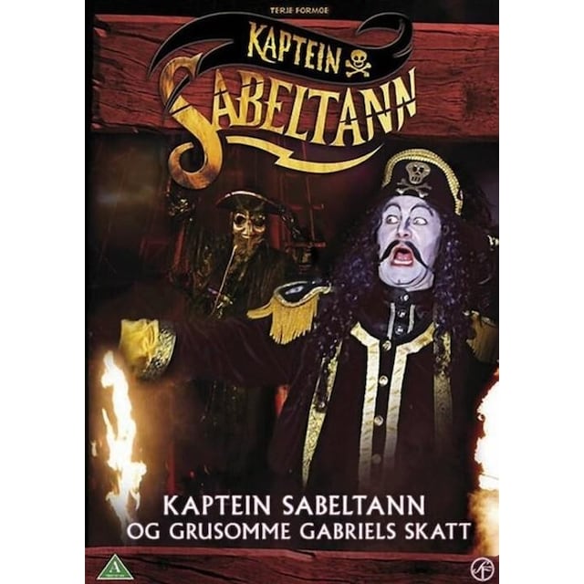 KAPTEIN SABELTANN OG GRUSOMME GABRIELS SKATT (DVD)