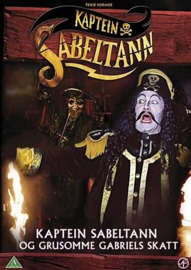 KAPTEIN SABELTANN OG GRUSOMME GABRIELS SKATT (DVD)