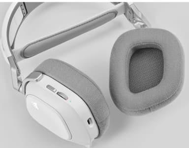 Corsair HS80 Wireless gaming headset (hvit)