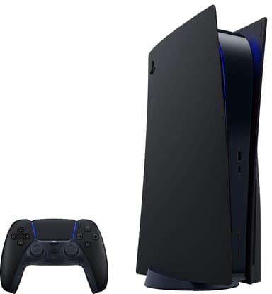 PS5 konsolldeksel (Midnight Black)