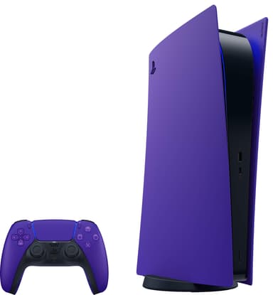 PS5 Digital Edition konsolldeksel (Galactic Purple)