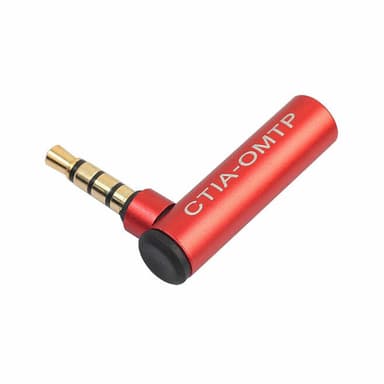 NÖRDIC Sound Adapter Buvirectional CTIA OMTP Audio Adapter TRS 4 Poly Adapter