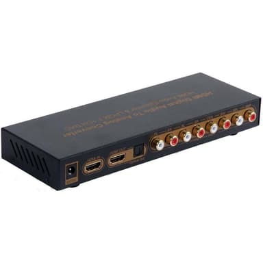 NÖRDIC HDMI 4K Extractor Sound Converter DAC HDMI til analog 2CH, 5,1CH og 7,1CH og DIGITAL SPDIF TOSLINK