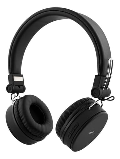 BT200 Foldable on-ear BT headset, 3.5 mm, black