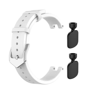 Garmin Lily armbånd ekte skinn Hvit