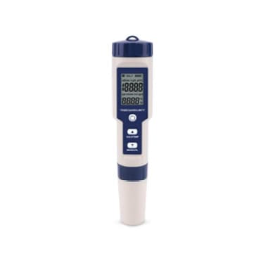 Digitalt pH-meter med fem funksjoner