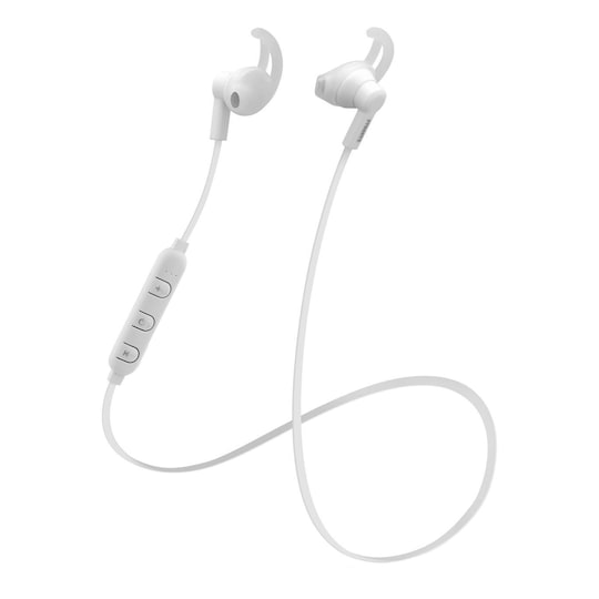 BT120 Stayinear BT headphones mic, control buttons white