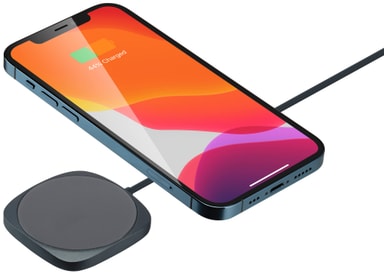 Sandstrøm trådløs lader (sort) Elkjøp Elkjøp