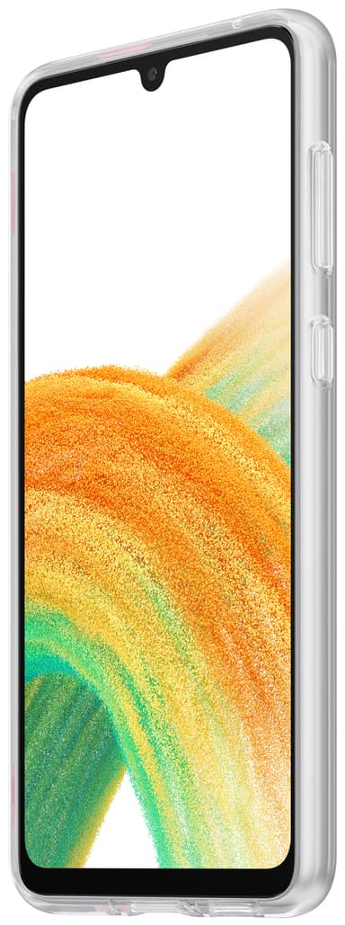 Samsung Galaxy A33 Slim deksel med stropp (transparent)