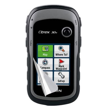 2-Pak Skjermbeskytter PET film Garmin eTrex 30x
