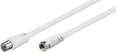 Goobay SAT/antenne adapterkabel (<70 dB), 2x skjermet