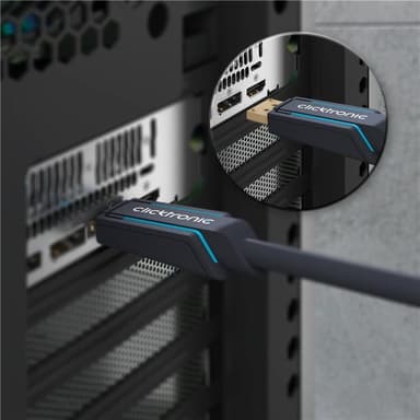 Adapterkabel for aktiv Displayport til HDMI""