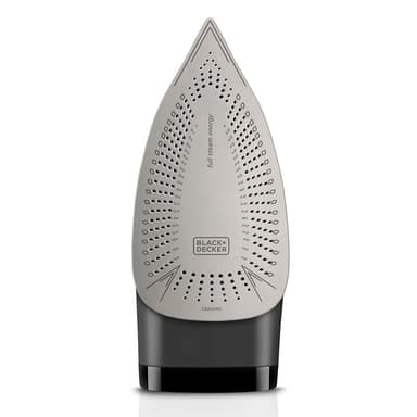 BLACK+DECKER Strykejern Auto Shut-Off Svart