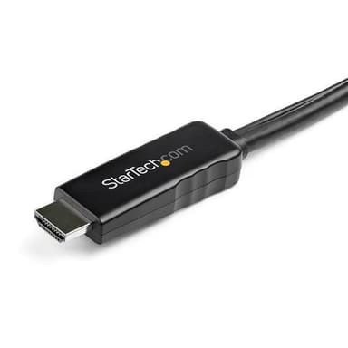 StarTech.com 2 m HDMI till DisplayPort-kabel - 4K 30 Hz, 2 m, HDMI Typ A (standa